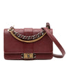 Secondhand Chanel CC Stitched Calfskin Chain Flap
