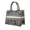 Dior Medium Canvas Embroidered Reverse Dioriviera Toile De Jouy Book Tote Secondhand