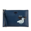 Secondhand Prada Saffiano Bird Clutch