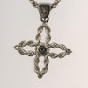 Secondhand Louis Vuitton Flower Silver Metal Jewelry