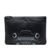 Chanel Large Printed Lambskin Cuba La Habana O Case Clutch Secondhand
