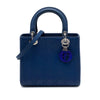 Dior Medium Ultra Matte Calfskin Embossed Cannage Lady Dior Secondhand