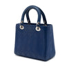 Dior Medium Ultra Matte Calfskin Embossed Cannage Lady Dior Secondhand