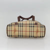 Secondhand Burberry Nova Check Beige Canvas Bag