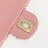 Secondhand Chanel Pearl Bag Pink Velvet
