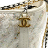 Secondhand Chanel Chevron Tweed Gabrielle Bag