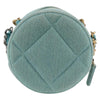 Secondhand Chanel Ronde Blue Canvas Bag