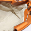 Secondhand Gucci Bamboo Orange Leather Bag