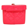 Secondhand Chanel Vanity Pink Patent Leather Bag