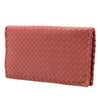 Bottega Veneta Nappa Intrecciato Turn Lock Clutch Secondhand