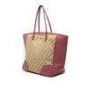 Gucci GG Canvas and Calfskin Bree Tote Secondhand