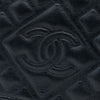 Secondhand Chanel CC Embossed Lambskin Diamond Wallet On Chain