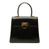 Ferragamo Smooth Calfskin Gancini Iconic Top Handle Bag Secondhand