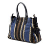 Fendi Large Pequin Canvas Etniko Du Jour Handbag Secondhand