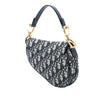 Dior Mini Oblique Canvas Saddle Bag Secondhand