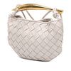 Bottega Veneta Baby Lambskin Intrecciato Sardine Secondhand