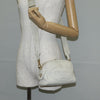 Secondhand Prada Camera White Leather Bag