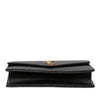 Saint Laurent Grain De Poudre Chevron Cassandre Envelope Chain Wallet Secondhand