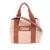 Chloé Corduroy Logo Satchel Secondhand