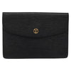 Secondhand Louis Vuitton Montaigne Black Leather Bag