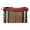 Secondhand Burberry Nova Check Beige Canvas Bag