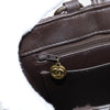 Secondhand Chanel Coco Mark Brown Leather Bag