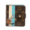 Louis Vuitton Monogram Groom Compact Zippy Wallet Secondhand
