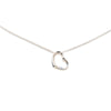 Secondhand Tiffany Sterling Silver Elsa Peretti Open Heart Pendant Necklace