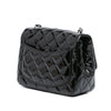 Chanel Mini Square Classic Patent Single Flap Secondhand