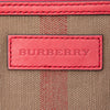 Burberry Mini Mega Check Canvas Ashby Tassel Bucket Bag Secondhand