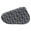 Secondhand Dior Saddle Navy Canvas Bag
