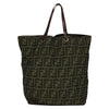 Secondhand Fendi Zucca Brown Canvas Bag