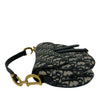 Dior Mini Oblique Canvas Saddle Bag Secondhand