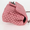 Secondhand Chanel Single flap Pink Leather Bag