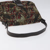 Secondhand Fendi Baguette Brown Nylon Bag