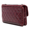 Chanel Quilted Aged Calfskin Logo Accordion Flap Secondhand