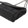Chanel Identification Jumbo Chocolate Bar Wool Felt Reissue 2.55 Flap Secondhand