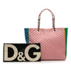 Dolce & Gabbana Mulitcolor Quilted Lambskin Lily Glam Tote Secondhand