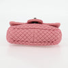 Secondhand Chanel Single flap Pink Leather Bag