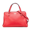 Gucci Calfskin Swing Top Handle Satchel Secondhand
