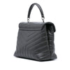 Saint Laurent Medium Leather Matelasse LouLou Satchel Secondhand
