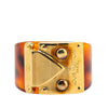 Secondhand Louis Vuitton Gold Plated and Resin LockMe Ring