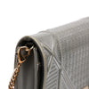 Dior Metallic Patent Microcannage Diorama Wallet on Chain Secondhand