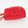 Secondhand Chanel 22 Red Leather Bag