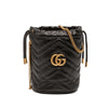 Gucci Small GG Marmont Matelasse Calfskin Bucket Bag Secondhand