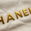 Chanel Small Shiny Calfskin 22 Hobo Secondhand
