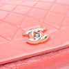 Chanel Crumpled Calfskin Bi Quilted Vintage Full Flap Secondhand