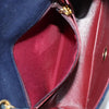 Secondhand Chanel Flap bag Navy Cotton