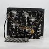 Secondhand Chanel 22 Black Tweed Bag