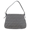 Secondhand Fendi Mamma Baguette Navy Canvas Bag